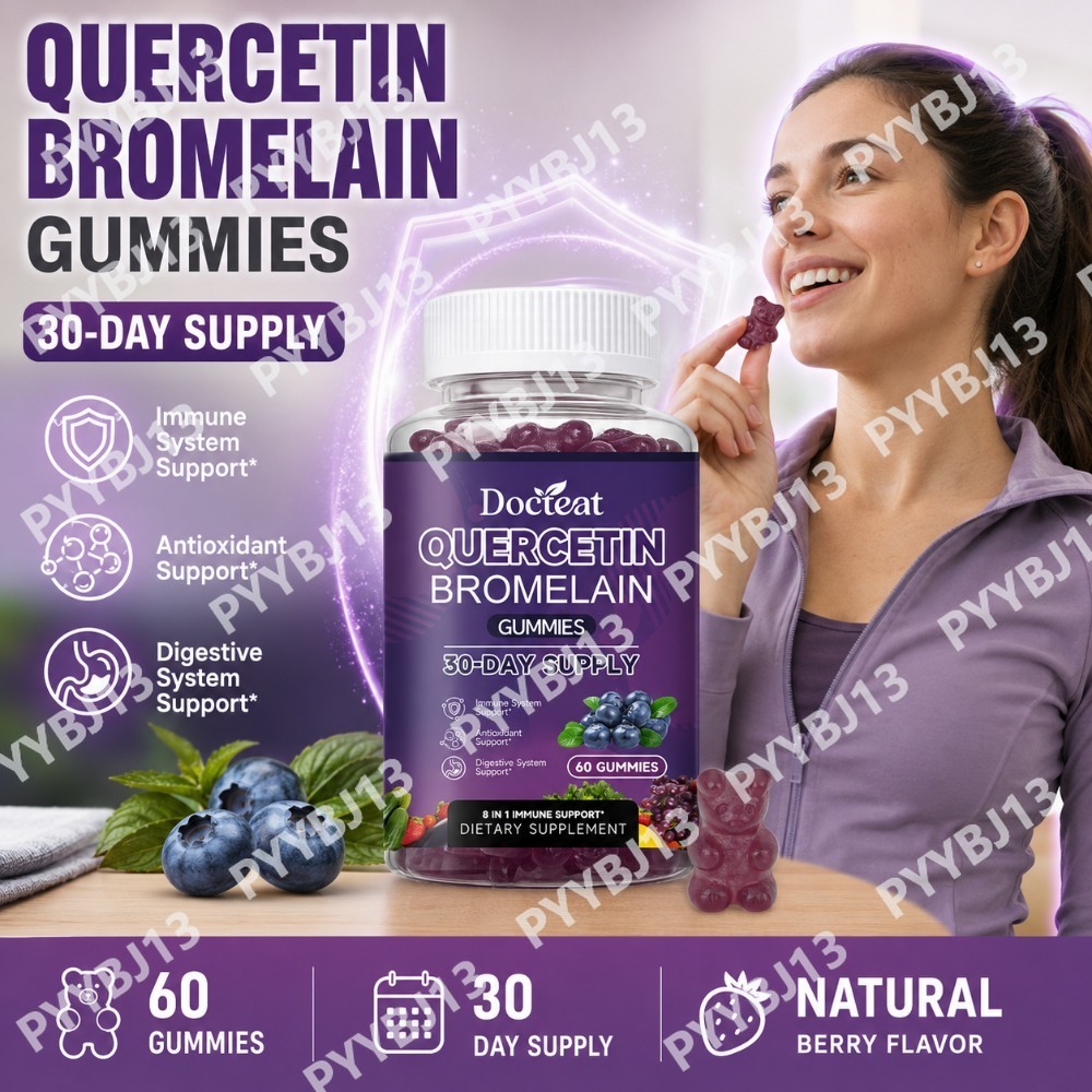Echinacea - Docteat Quercetin Bromelain Gummies with Vitamin