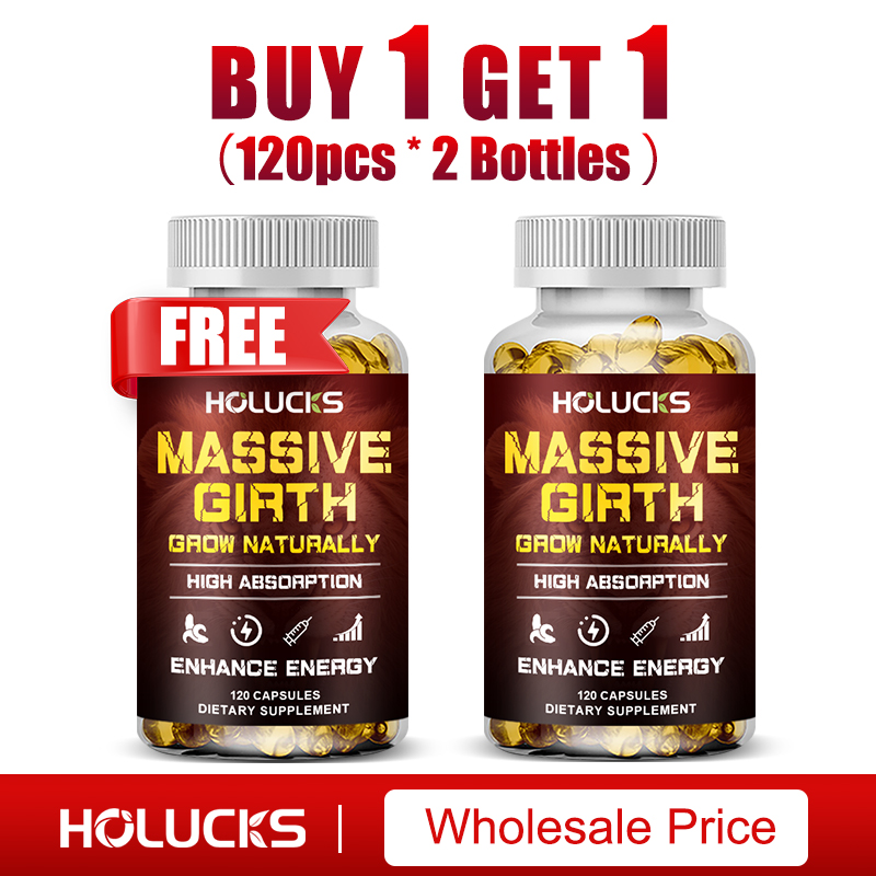 Ginger Tea - Massive Girth Capsules for Men, Testosterone