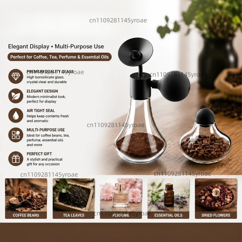 Essential Oils - Glass Aroma Sample Bottle Coffee Bean