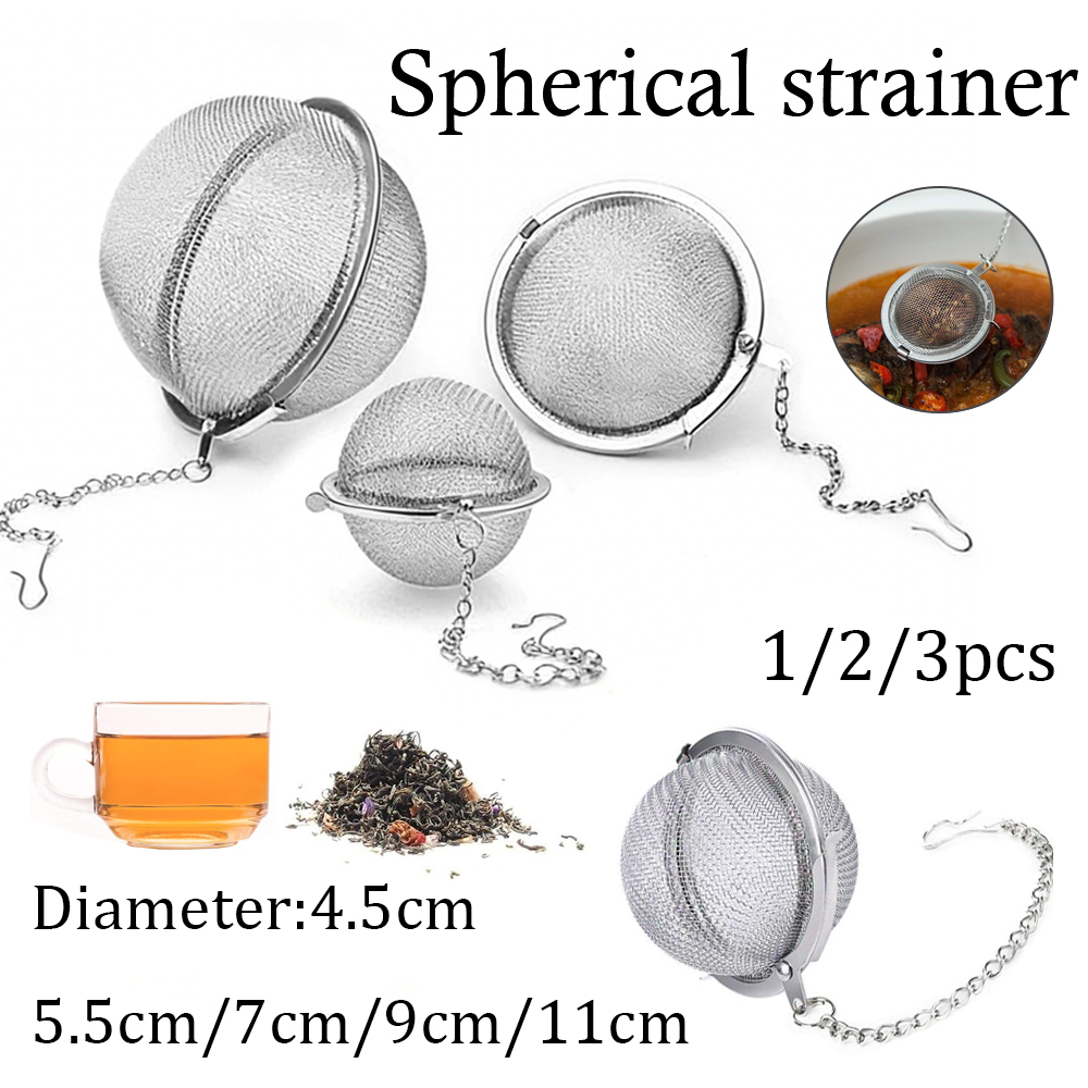 Herbal Tea - 1-5pcs Tea Infuser Stainlesss Steel Mesh