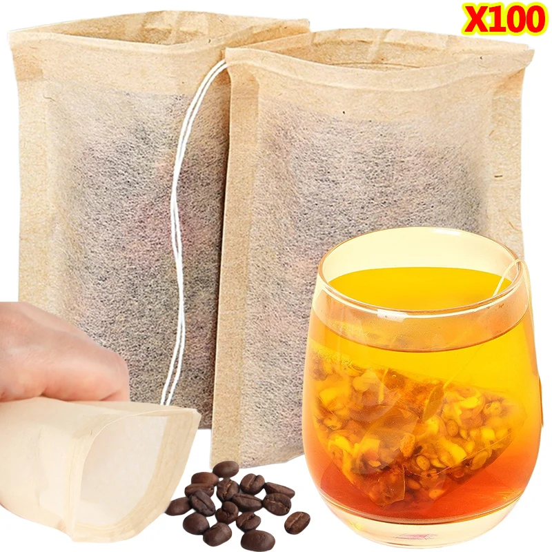 Chamomile Tea - 100Pcs Teabags with Drawstring Filter Empty