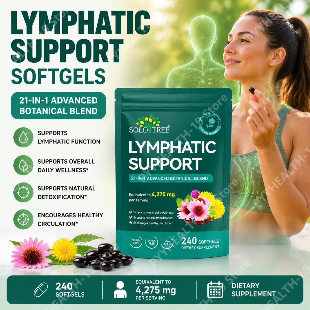 Echinacea - Solo Tree Lymphatic Support Softgels with