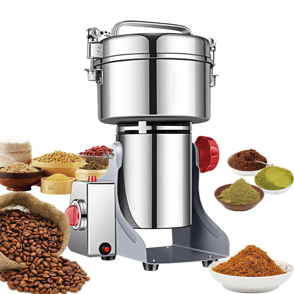 Dried Herbs - Electric Grain Grinder Mill High-speed Spice