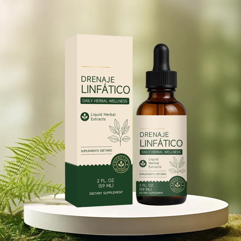 Herbal Supplement - 59ml Lymphatic Drainage Drops Daily Herbal