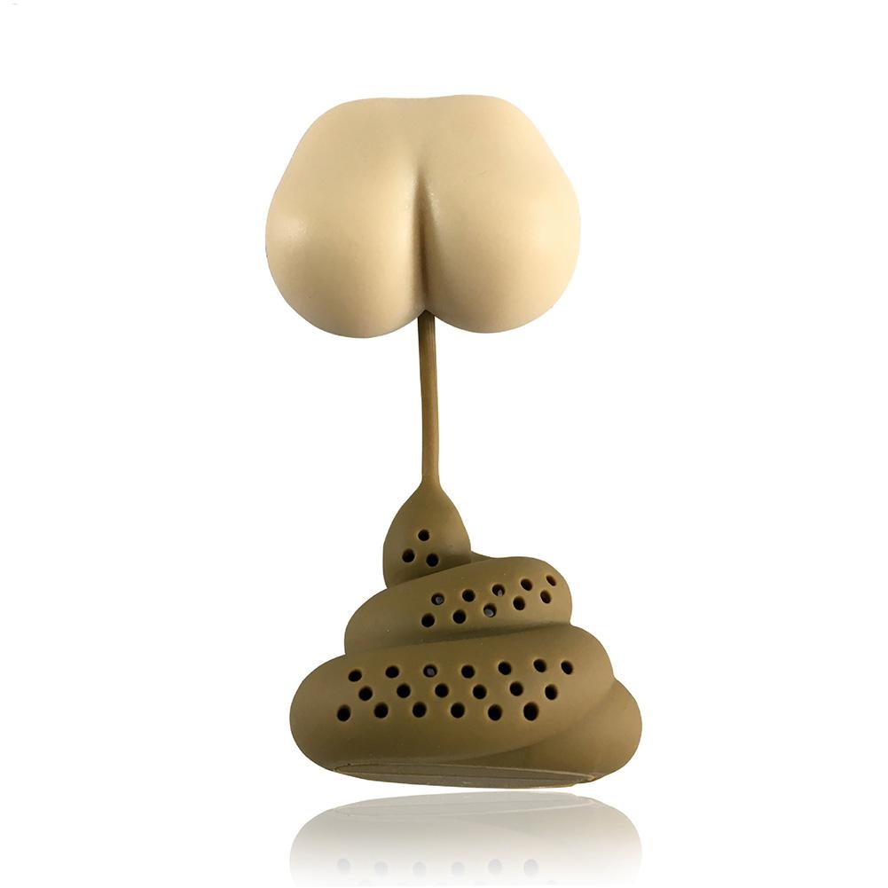 Herbal Tea - Silicone Tea Infuser Creative Novelty Poop