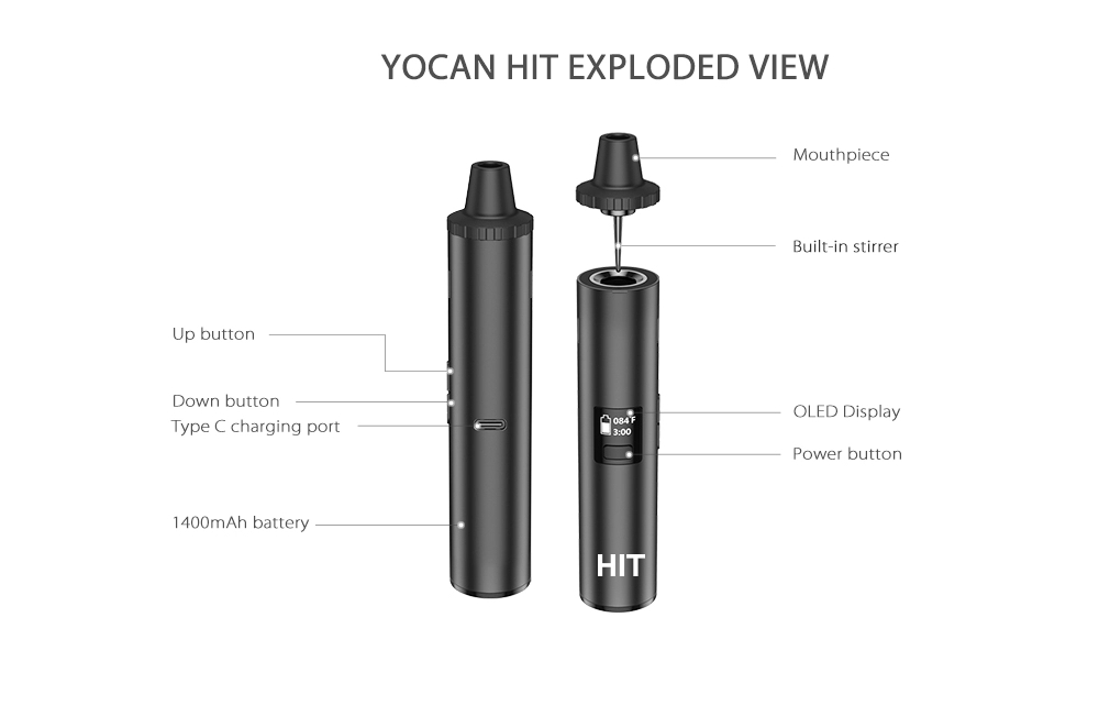 Ban Đầu Yocan Đánh Thảo Mộc Kh - đánh giá và giá Dried Herbs