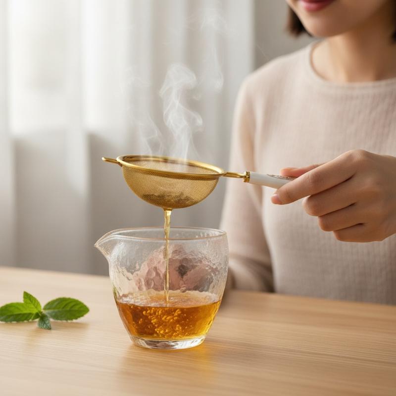 Stainless Steel Tea Strainer D - đánh giá và giá Herbal Tea