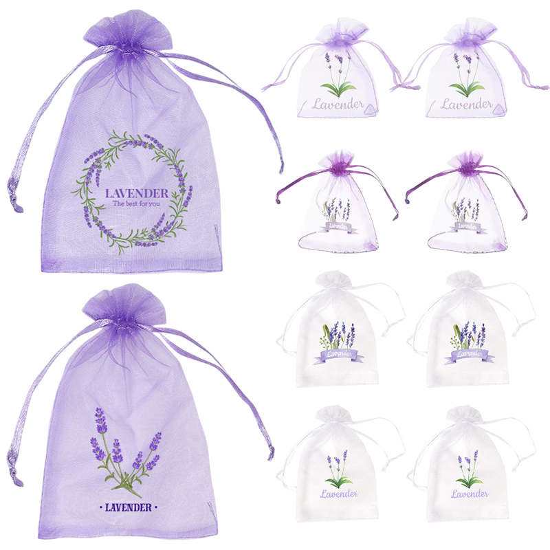 20Pcs Lavender Pattern Drawstr - đánh giá và giá Dried Herbs