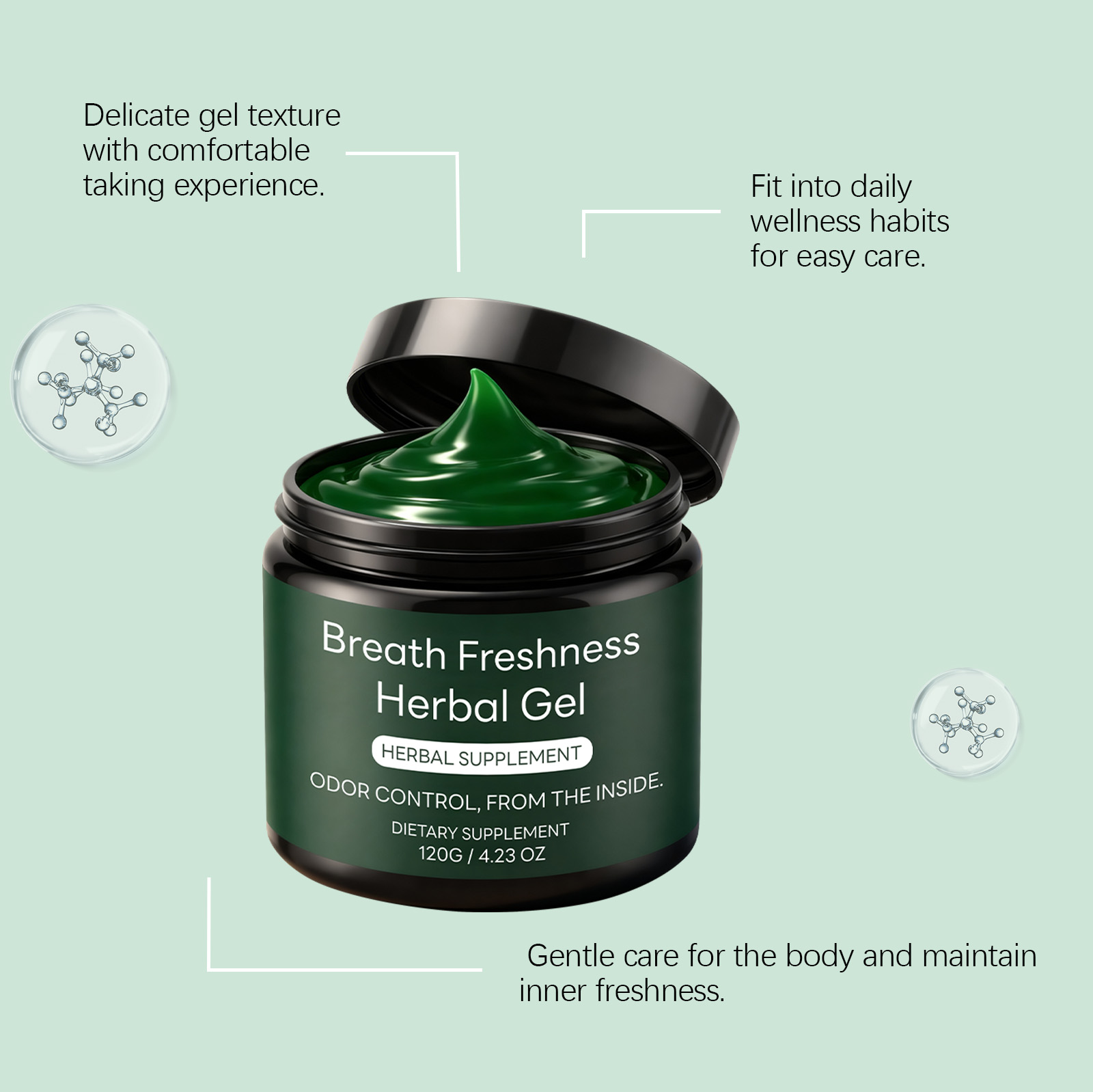 Breath Freshness Herbal Gel Su - đánh giá và giá Herbal Supplement