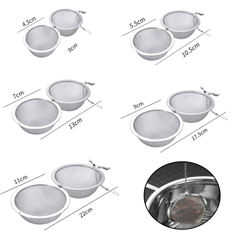 1-5pcs Tea Infuser Stainlesss  - đánh giá và giá Herbal Tea
