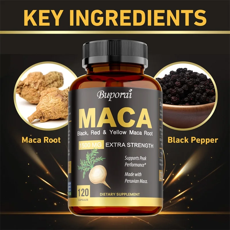 Maca Capsules - Increase Size, - đánh giá và giá Herbal Supplement