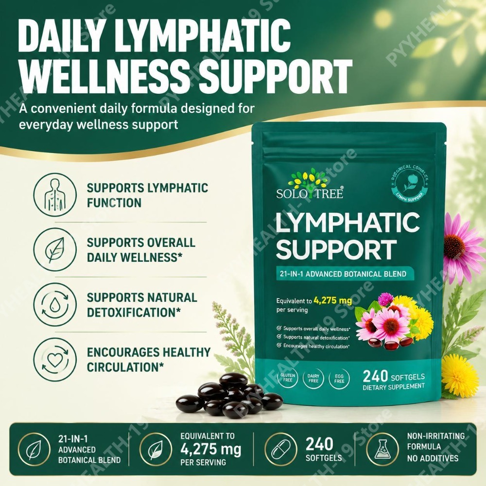 Solo Tree Lymphatic Support So - đánh giá và giá Echinacea