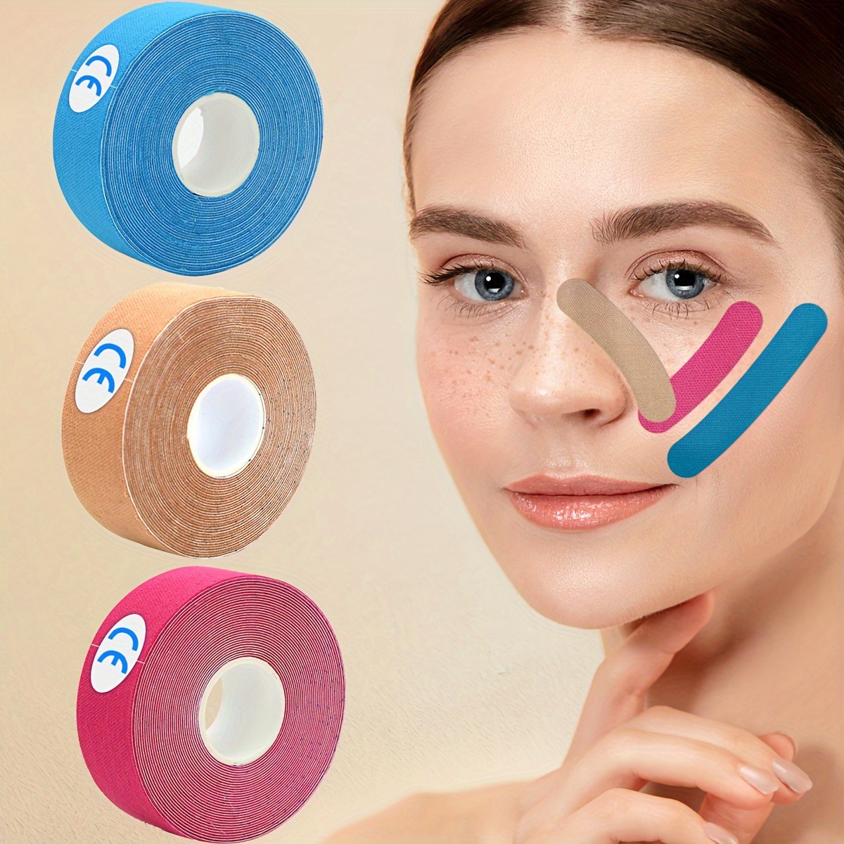 Elastic Face Lift Tape-Instant - đánh giá và giá Health Wellness