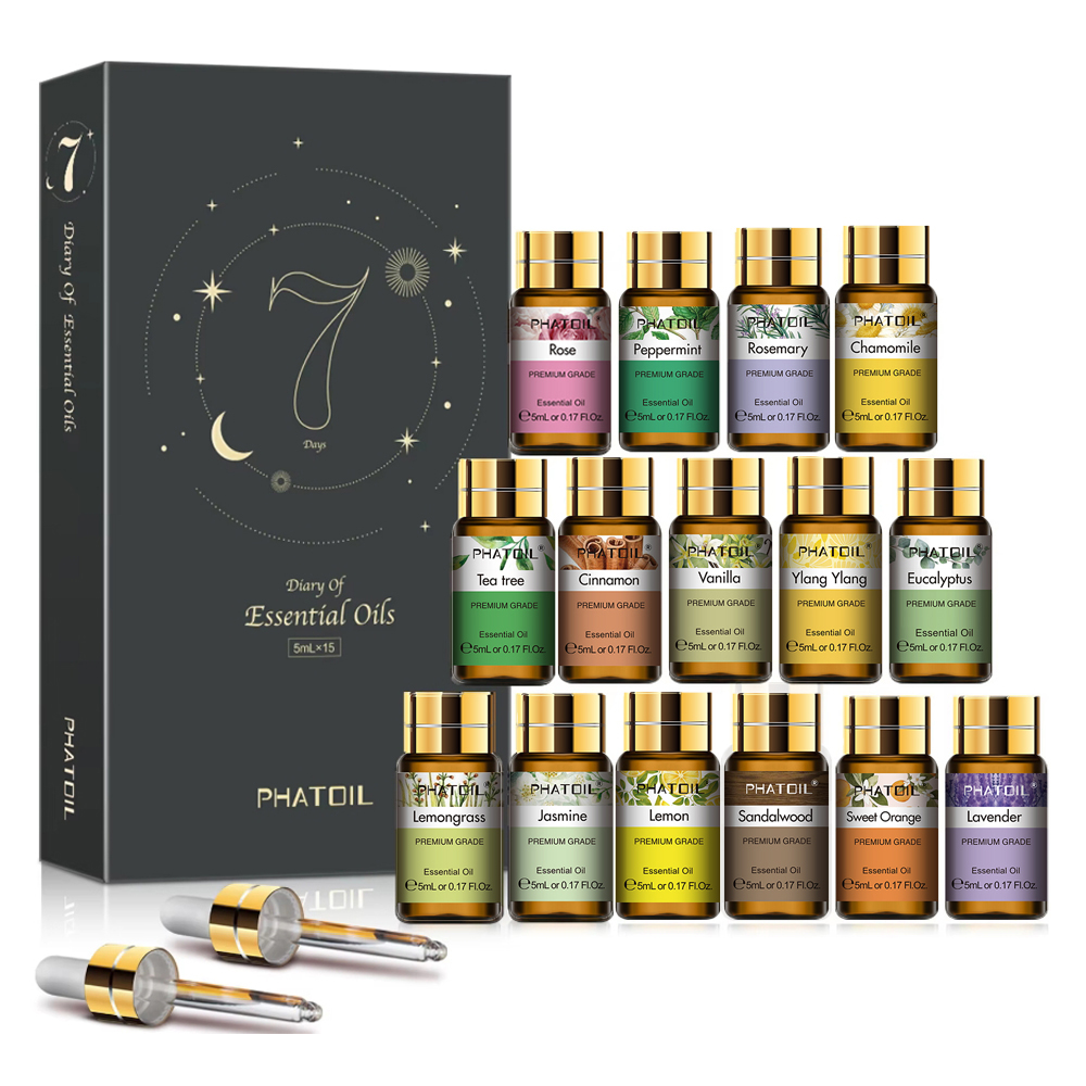 PHATOIL 12pcs/15pcs Aromathera - đánh giá và giá Lavender Oil