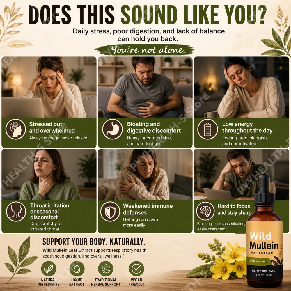 Wild Mullein Leaf Drops with G - đánh giá và giá Herbal Supplement