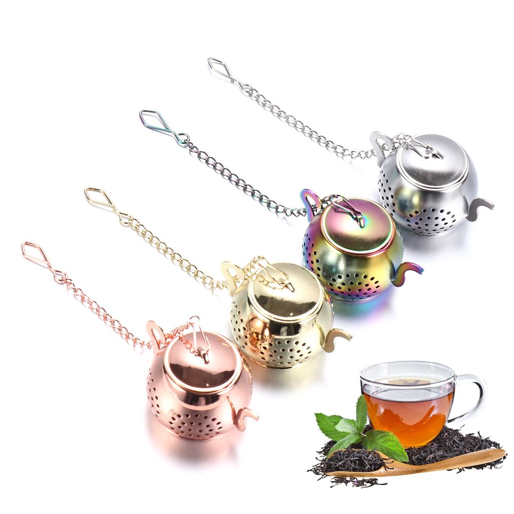 Teapot Shape Tea Strainer Stai - đánh giá và giá Herbal Tea