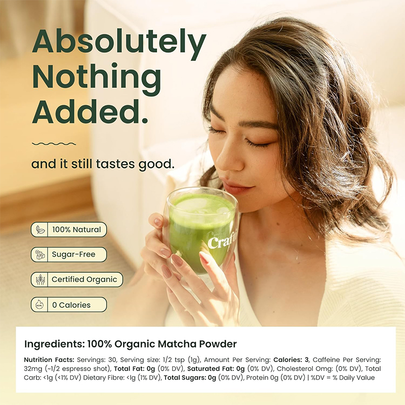 Matcha Powder, Natural Energy  - đánh giá và giá Herbal Tincture