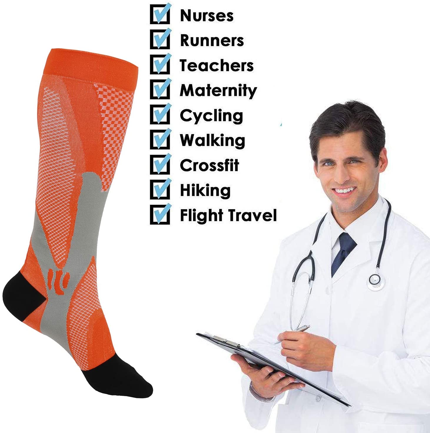Nén Running Đôi Vớ Thể Thao 20 - đánh giá và giá Echinacea