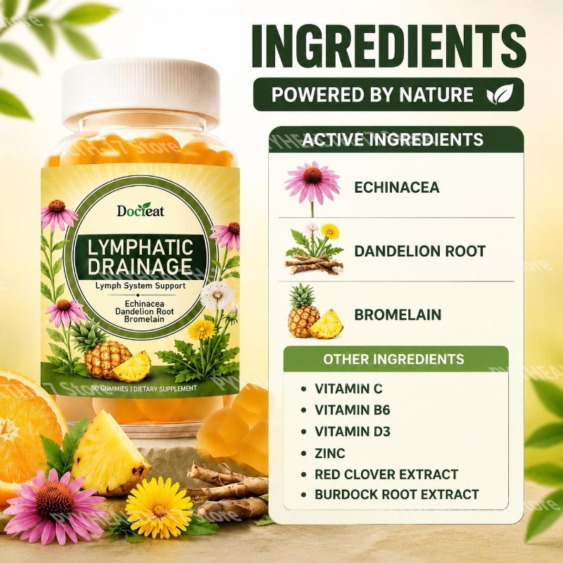 Docteat Lymphatic System Suppo - đánh giá và giá Echinacea