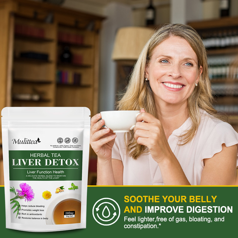 Mulittea 100% Natural Liver Cl - đánh giá và giá Chamomile Tea