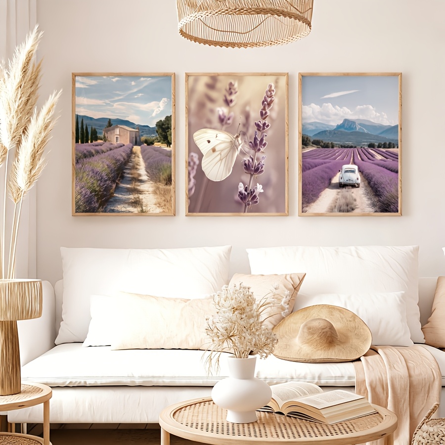 Lavender Provence 3pcs Canvas  - đánh giá và giá Lavender Oil