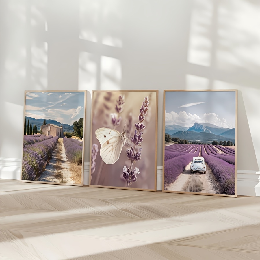 Lavender Provence 3pcs Canvas  - đánh giá và giá Lavender Oil