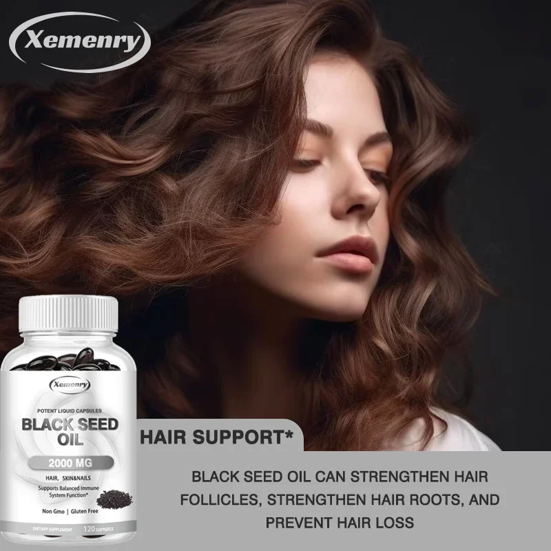 Vegan Black Seed Oil Capsules  - đánh giá và giá Herbal Supplement