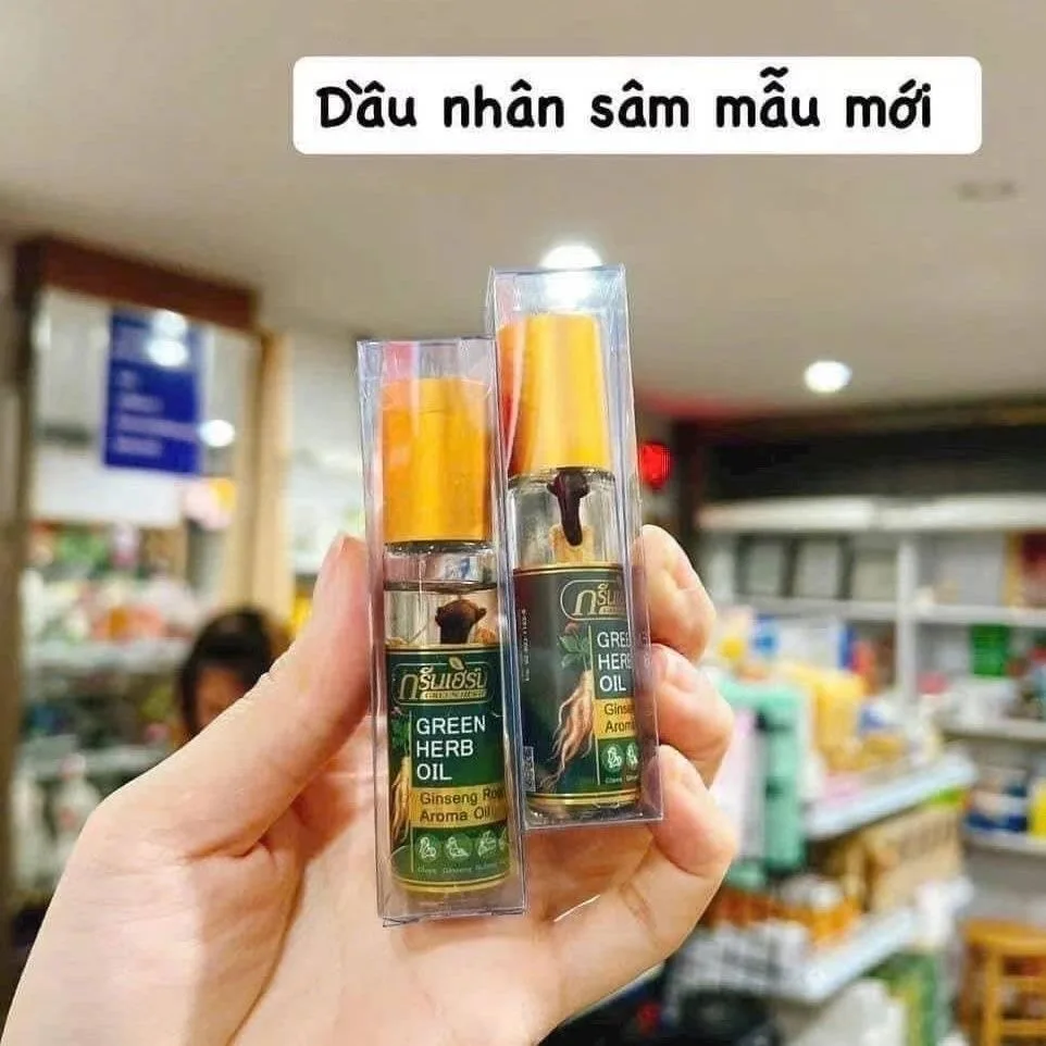 Thai Mint Ginseng Roll On Herb - đánh giá và giá Ginger Tea