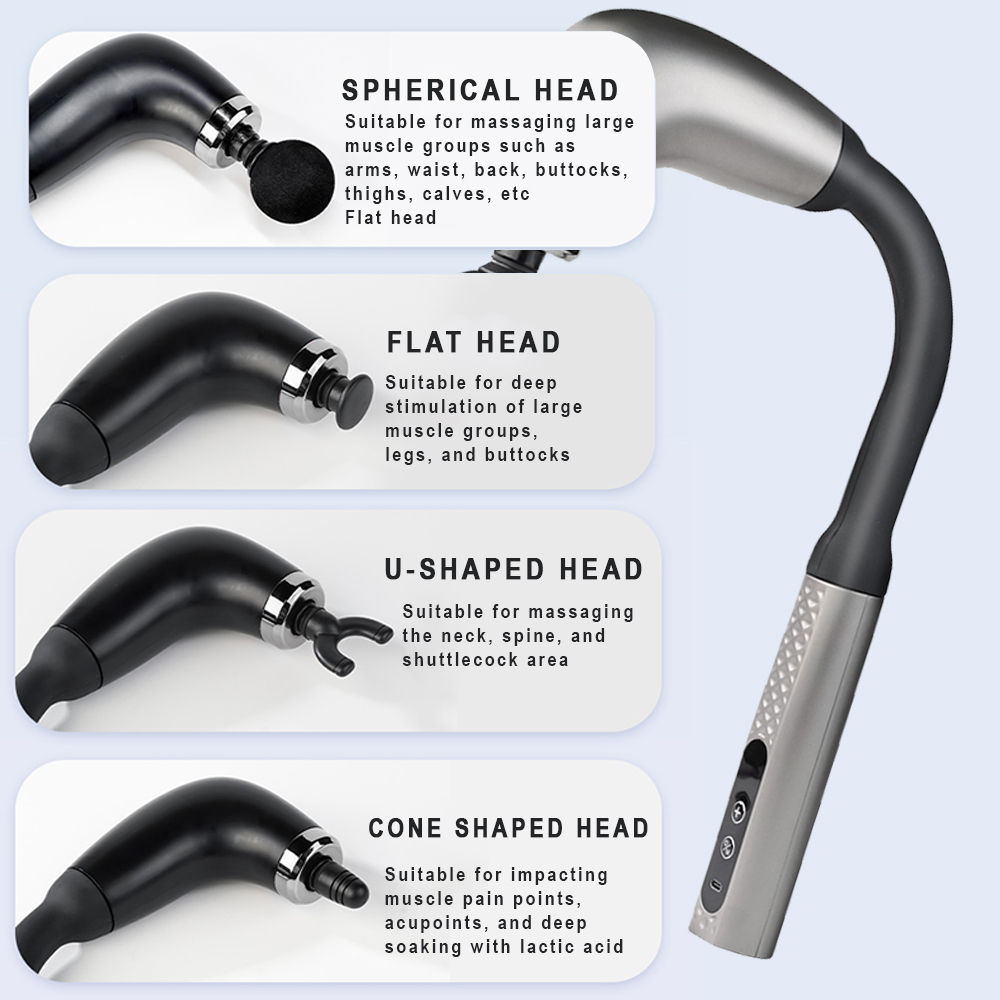 Portable Fascial Massage Gun E - đánh giá và giá Health Wellness