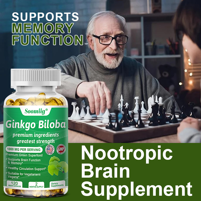 Ginko Biloba Capsules - Brain  - đánh giá và giá Ginger Tea