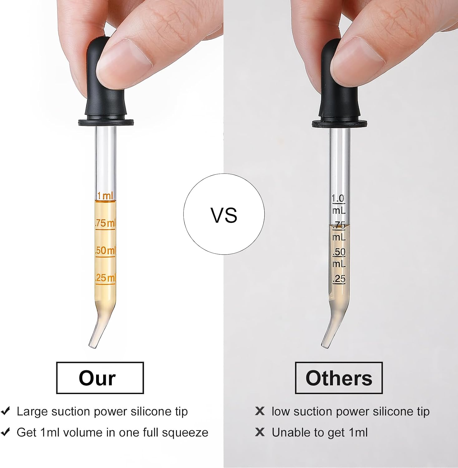 4pcs1 ml glass dropper, with s - đánh giá và giá Essential Oils