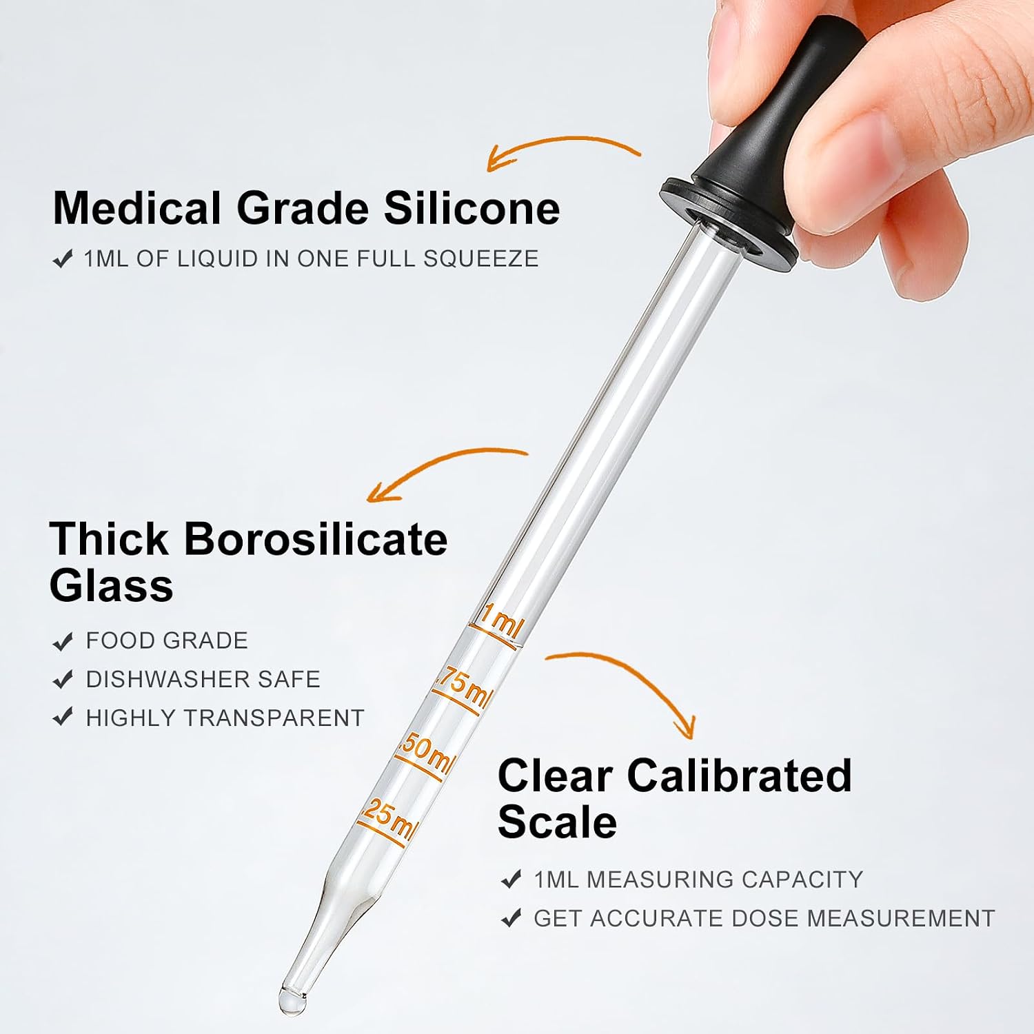 4pcs1 ml glass dropper, with s - đánh giá và giá Essential Oils