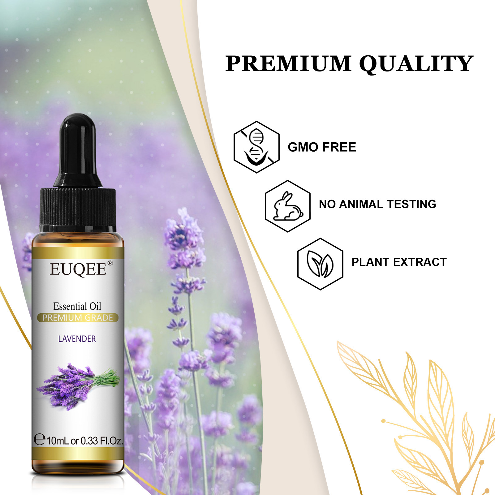 EUQEE 10ml Pure Natural Essent - đánh giá và giá Lavender Oil