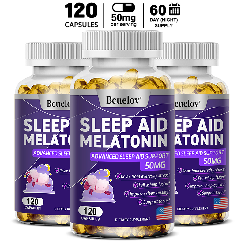 Melatonin 25mg Capsules with L - đánh giá và giá Herbal Supplement