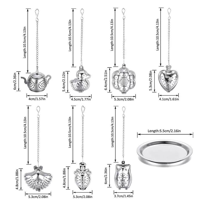 1/2PCS Creative Stainless Stee - đánh giá và giá Herbal Tea