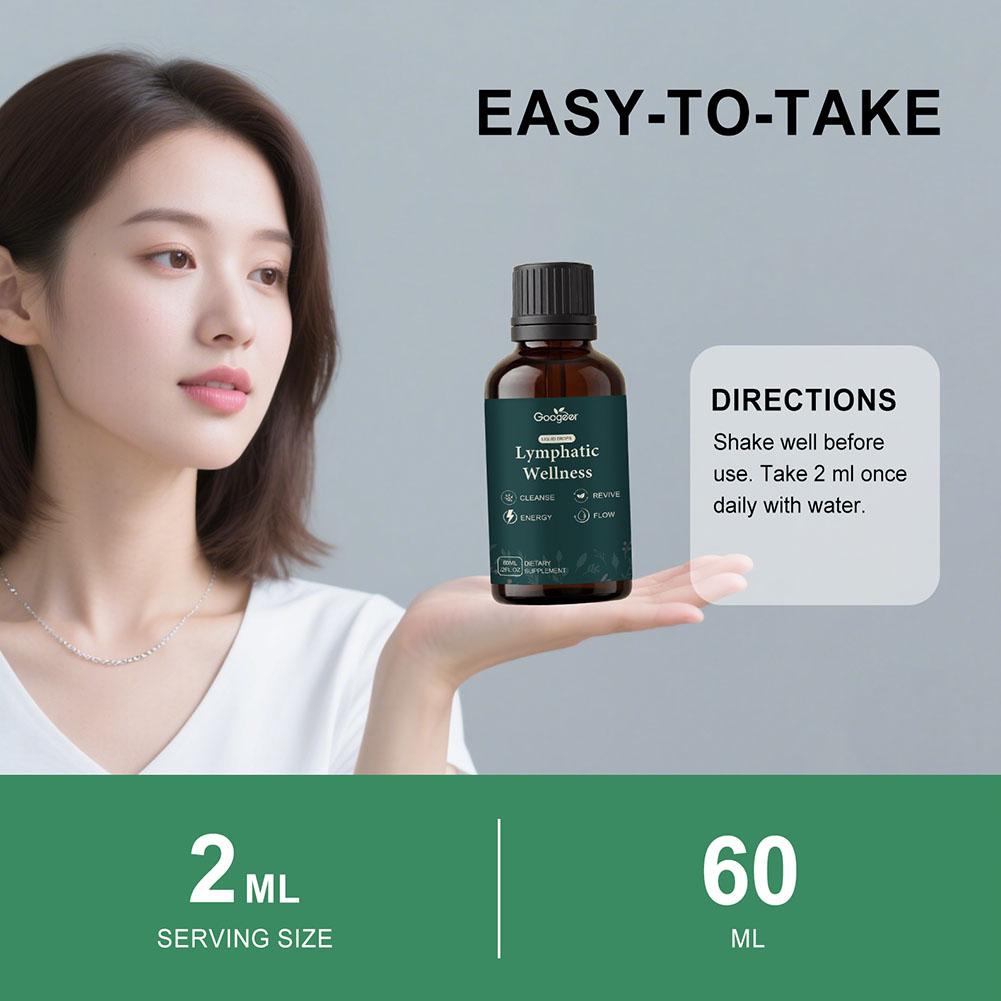 60ml Lymphatic Support Liquid  - đánh giá và giá Herbal Supplement