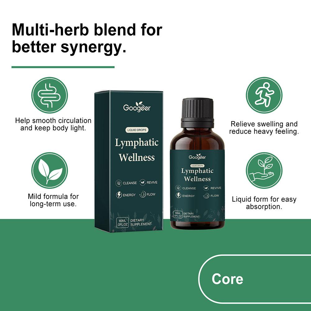 60ml Lymphatic Support Liquid  - đánh giá và giá Herbal Supplement