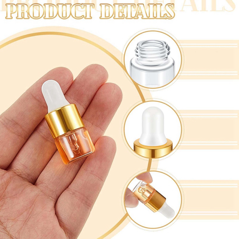 100Pcs Mini Glass Dropper Bott - đánh giá và giá Essential Oils