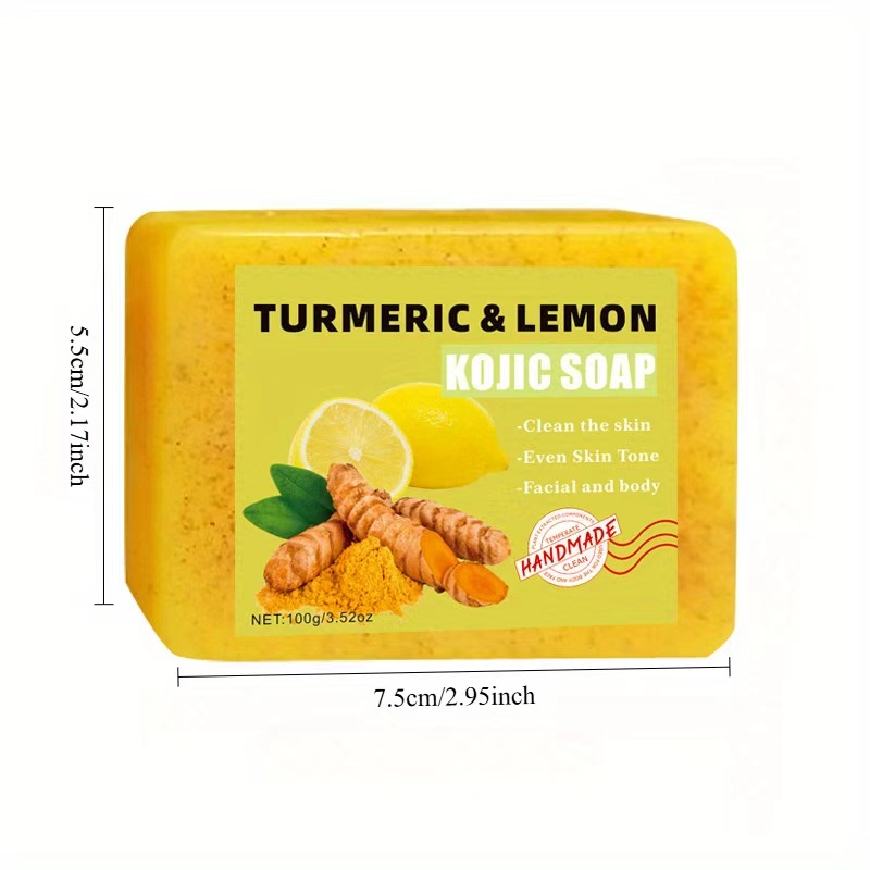 2PCS Turmeric Citric Acid Soap - đánh giá và giá Turmeric